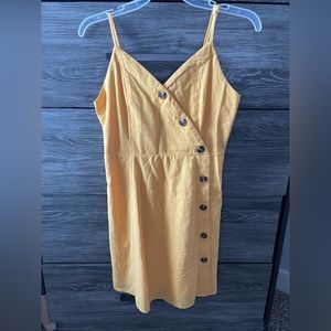 American Eagle Casual Yellow Short Dress